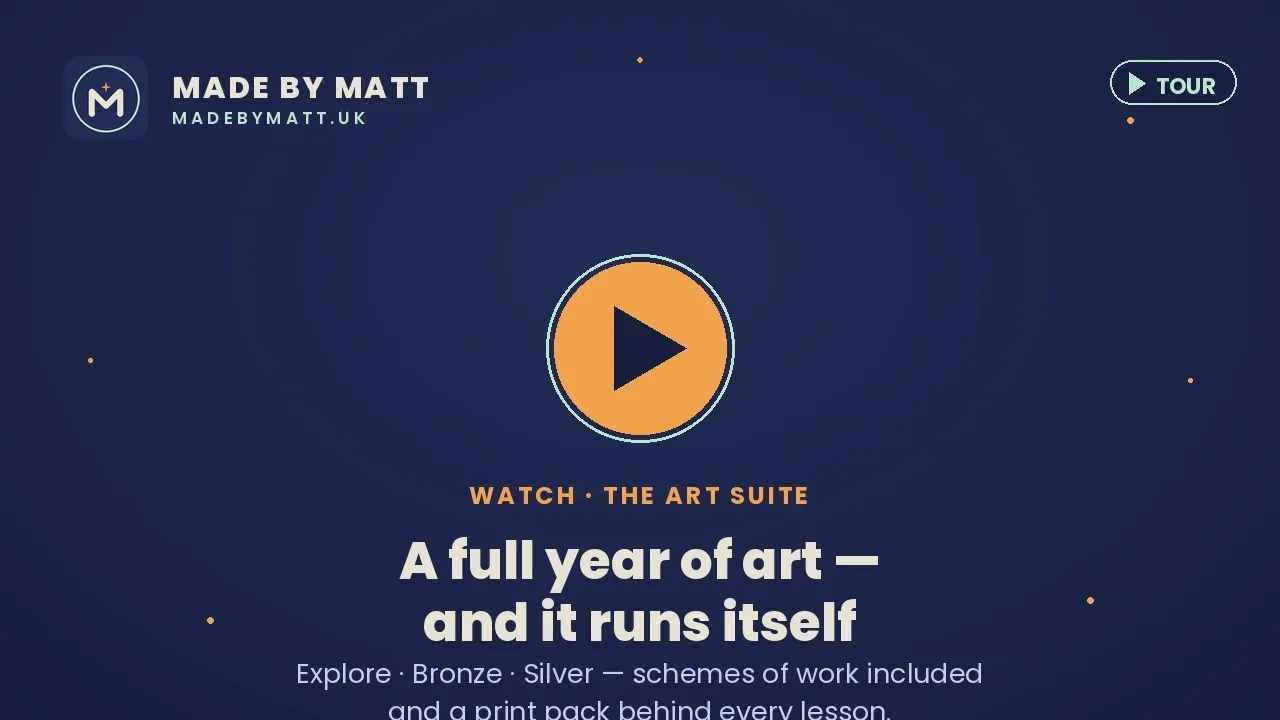 Made by Matt art and creator-studio preview